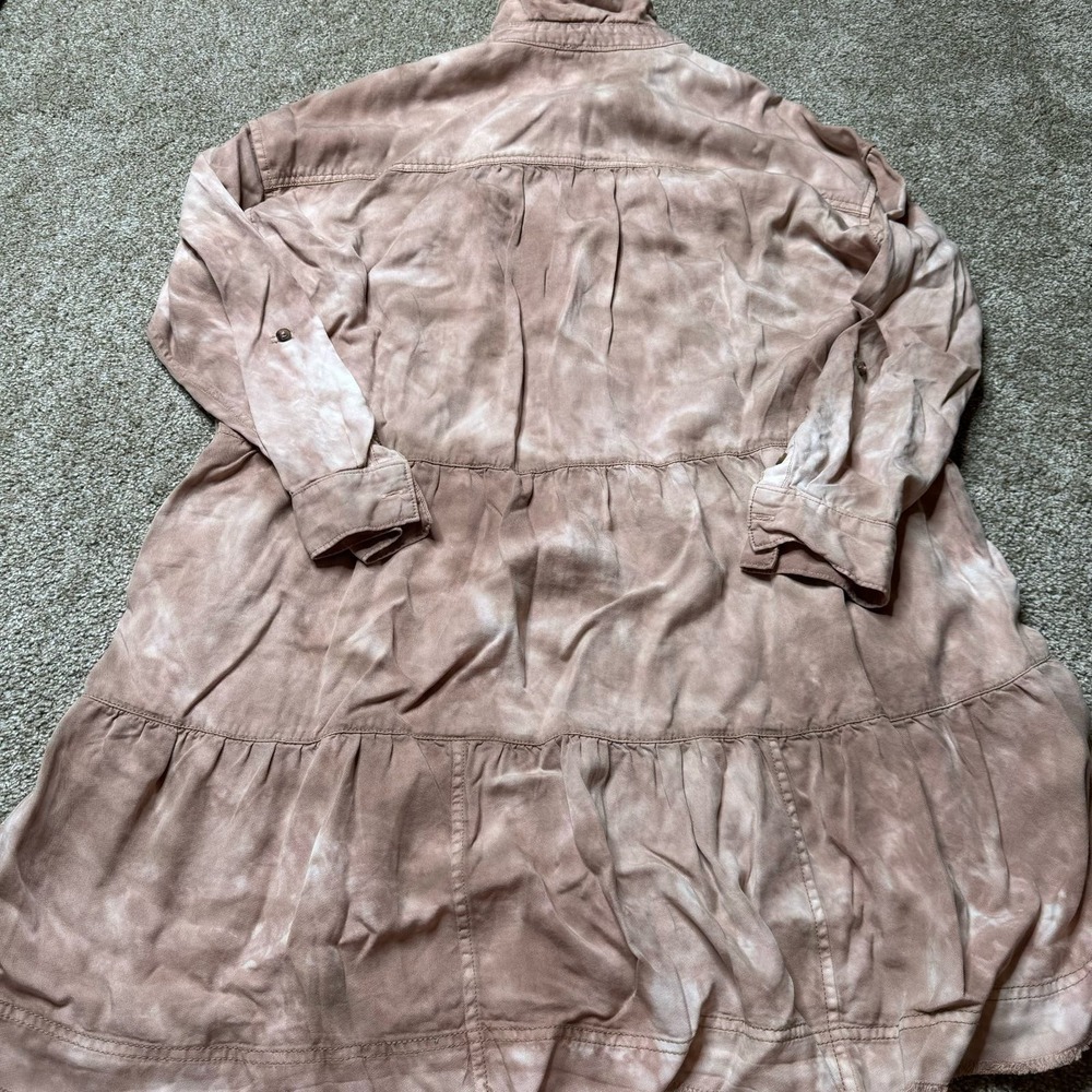 Urban Outfitters UO Pilcro tie dye mini utility dress NWT - Picture 4 of 5